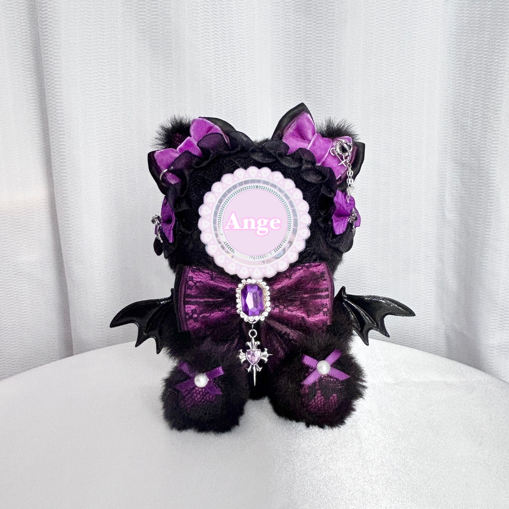 【Gothic Amethyst Vampire✝️】再販あり ぬい服 着ぐるみ 16cm 11cm〜12cm 10cm おすわり