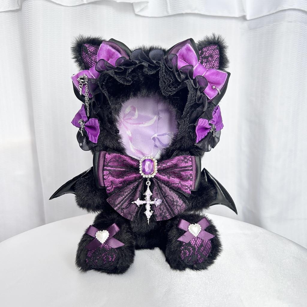 【Gothic Amethyst Vampire✝️】再販あり ぬい服 着ぐるみ 16cm 11cm〜12cm 10cm おすわり