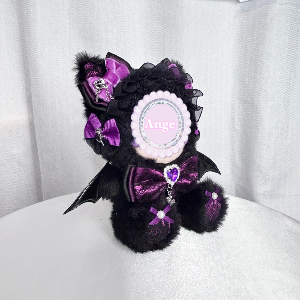 【Gothic Amethyst Vampire✝️】再販あり ぬい服 着ぐるみ 16cm 11cm〜12cm 10cm おすわり