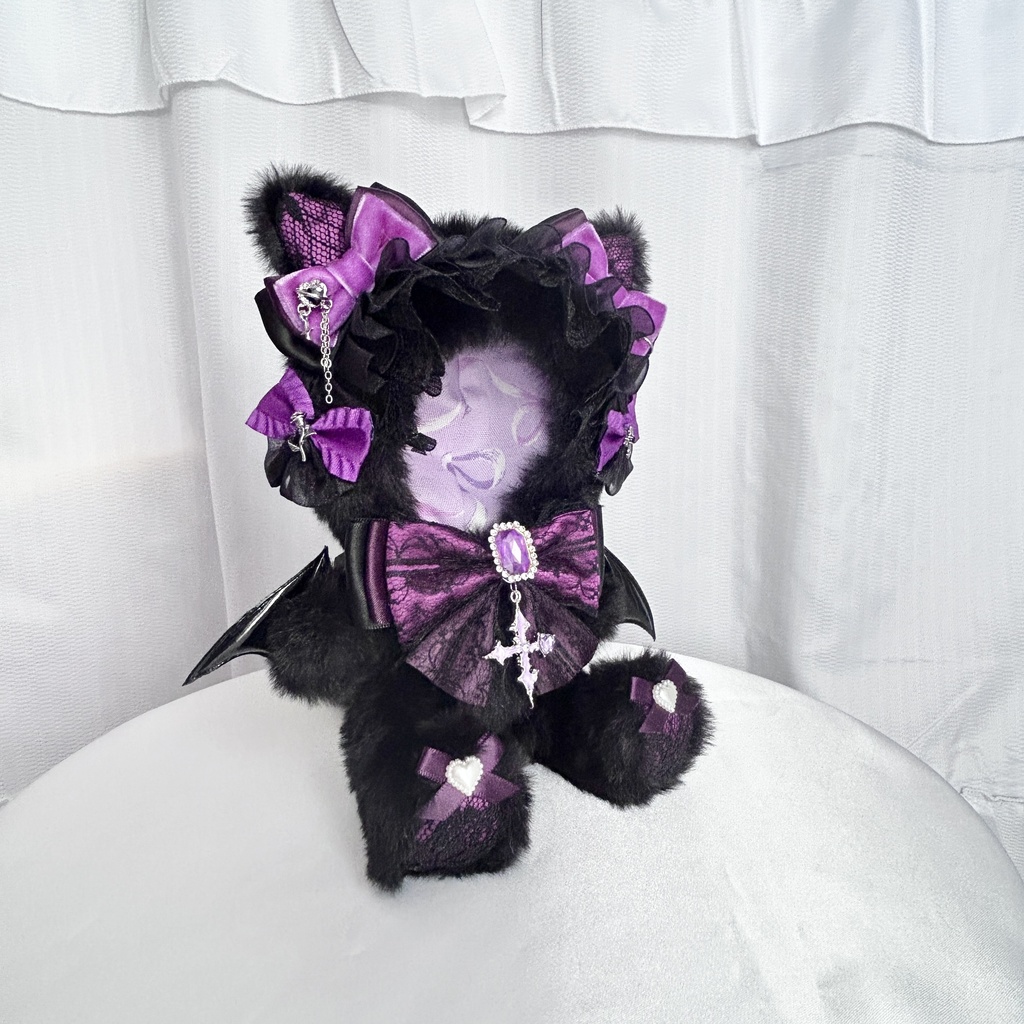 【Gothic Amethyst Vampire✝️】再販あり ぬい服 着ぐるみ 16cm 11cm〜12cm 10cm おすわり