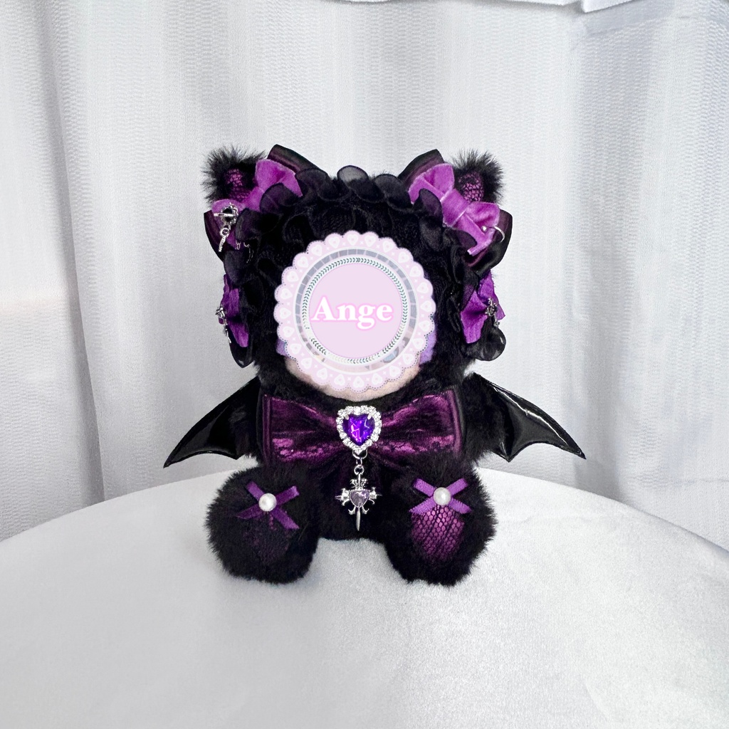 【Gothic Amethyst Vampire✝️】再販あり ぬい服 着ぐるみ 16cm 11cm〜12cm 10cm おすわり