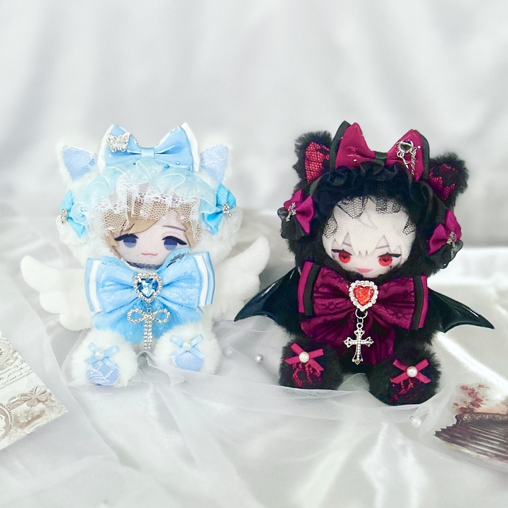 ãAngel&DevilCatðââ¬ãã¬ãæãçããã¿ã11cmã12cmã10cm ãã€ã¬ããã¡ã³ããã¿ãããŒãžã³ã°ã¬ããã«ãã±ãº