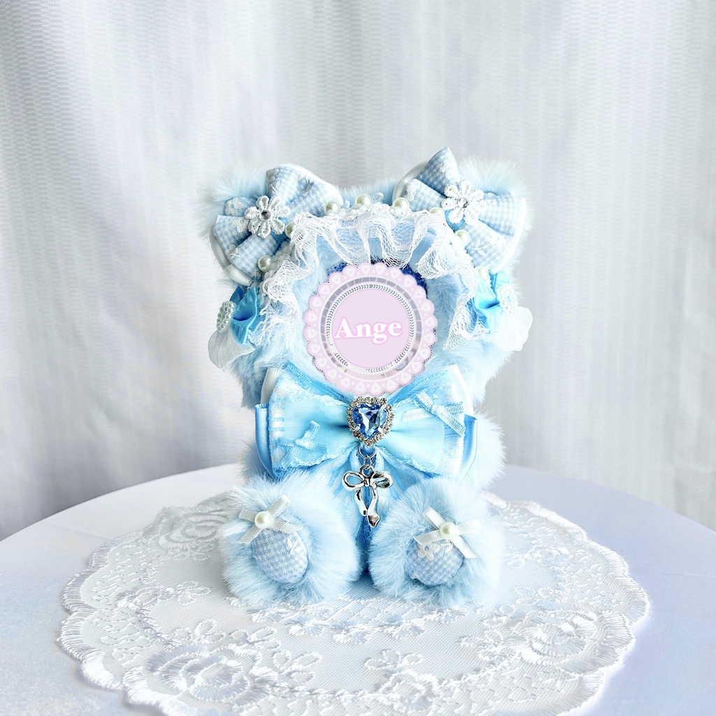 ãPowder Blue Romanceð©µãã¬ãæãçããã¿ã11cmã12cmã10cmããã€ã¬ããã¡ã³ããã¿ãããŒãžã³ã°ã¬ããã«ãã±ãº