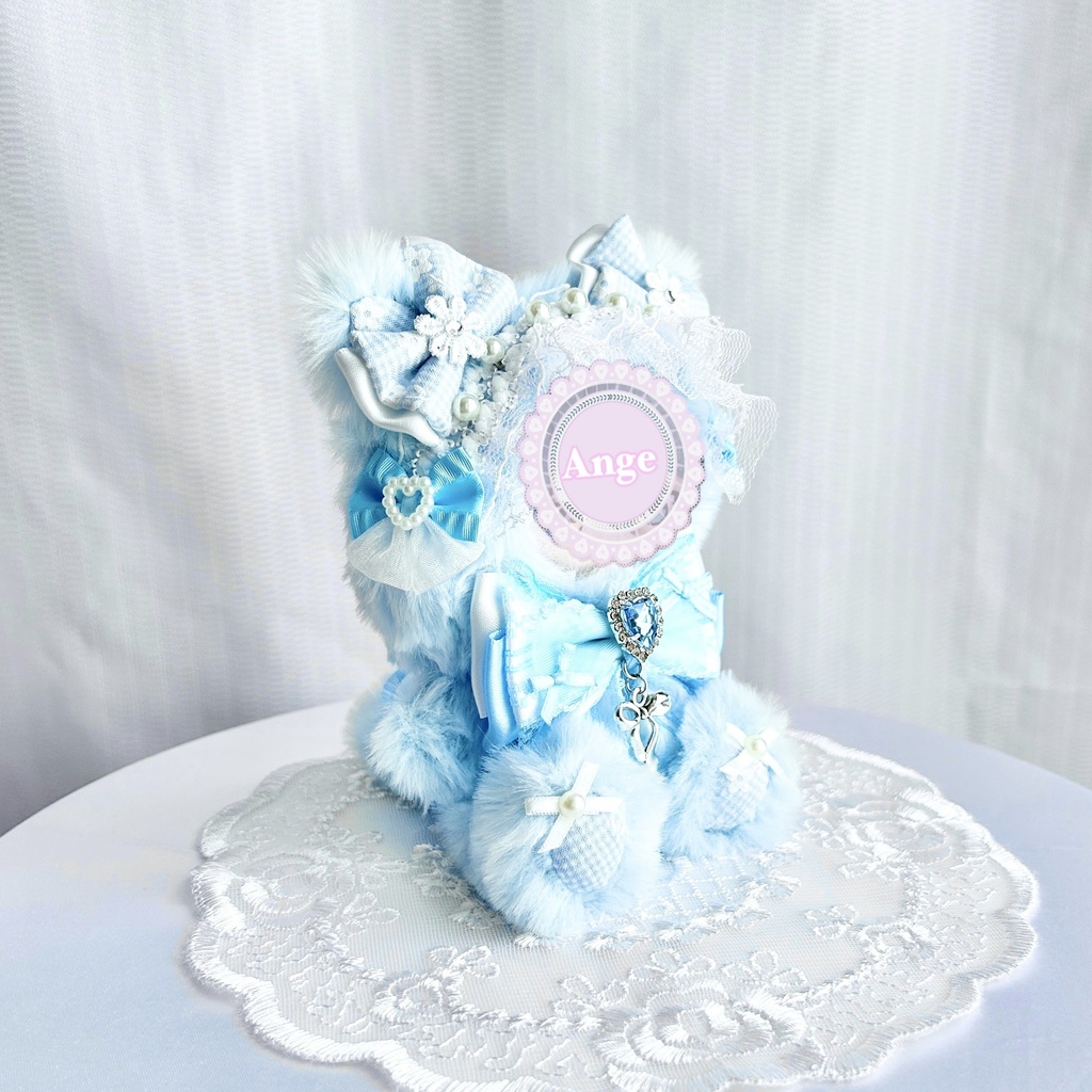 ãPowder Blue Romanceð©µãã¬ãæãçããã¿ã11cmã12cmã10cmããã€ã¬ããã¡ã³ããã¿ãããŒãžã³ã°ã¬ããã«ãã±ãº