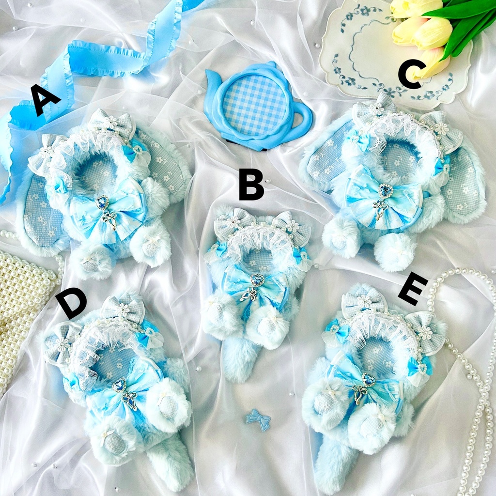 ãPowder Blue Romanceð©µãã¬ãæãçããã¿ã11cmã12cmã10cmããã€ã¬ããã¡ã³ããã¿ãããŒãžã³ã°ã¬ããã«ãã±ãº