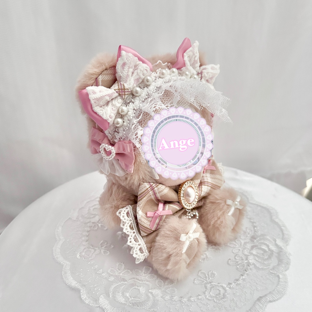 ãSweet Milk Tea Teddyð§žããã¬ãæãçããã¿ã11cmã12cmããã€ã¬ããã¡ã³ããã¿ãããŒãžã³ã°ã¬ã