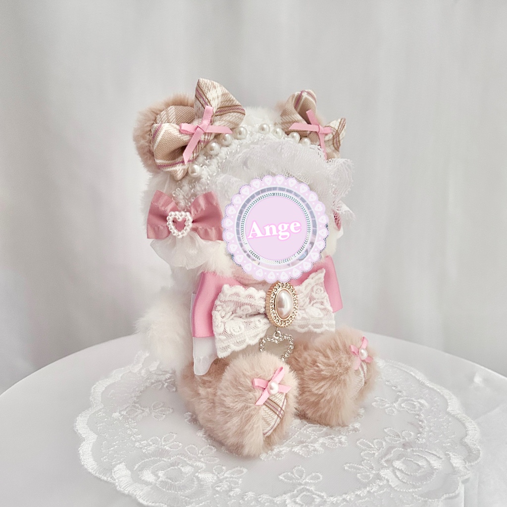 ãSweet Milk Tea Teddyð§žããã¬ãæãçããã¿ã11cmã12cmããã€ã¬ããã¡ã³ããã¿ãããŒãžã³ã°ã¬ã