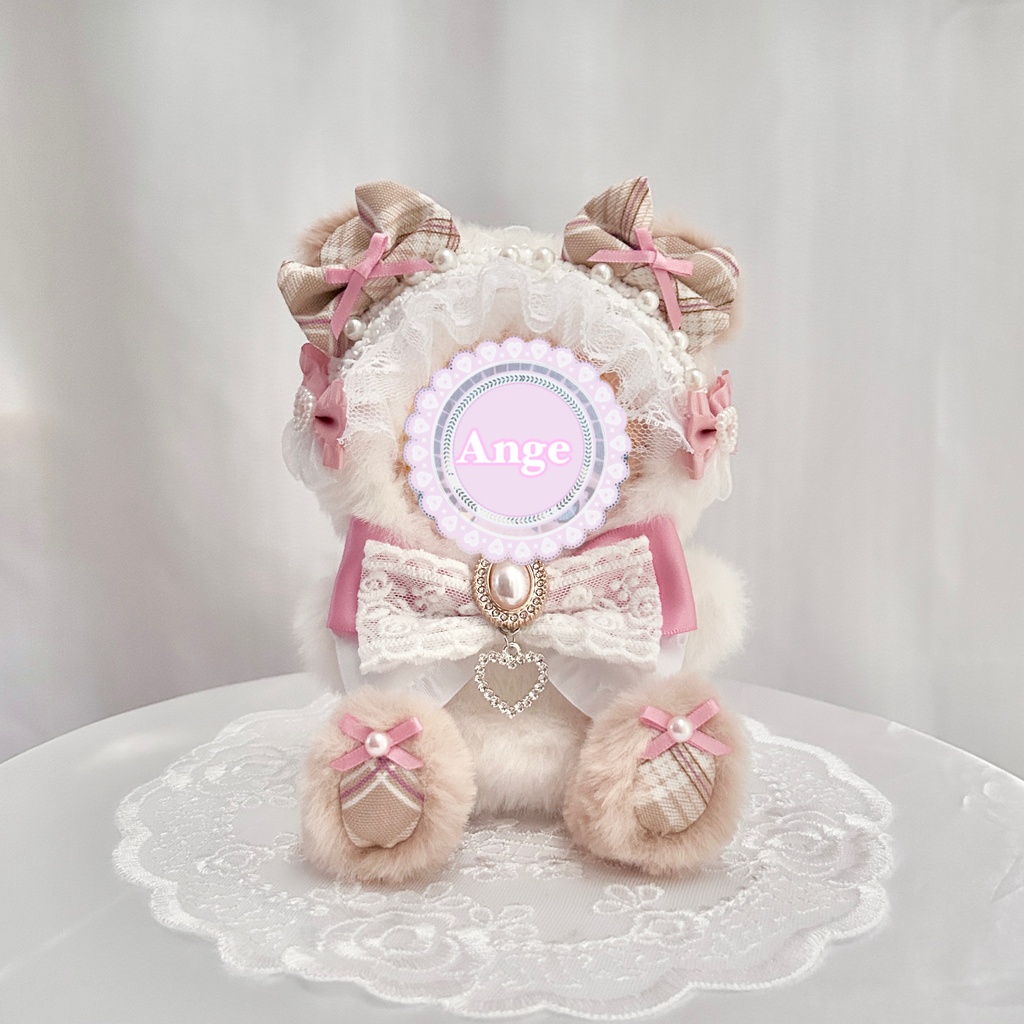 ãSweet Milk Tea Teddyð§žããã¬ãæãçããã¿ã11cmã12cmããã€ã¬ããã¡ã³ããã¿ãããŒãžã³ã°ã¬ã