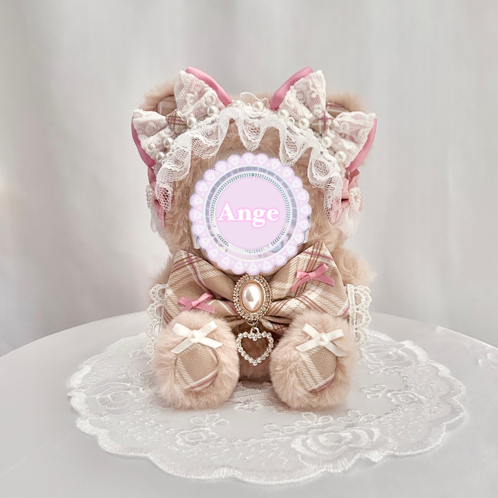 ãSweet Milk Tea Teddyð§žããã¬ãæãçããã¿ã11cmã12cmããã€ã¬ããã¡ã³ããã¿ãããŒãžã³ã°ã¬ã