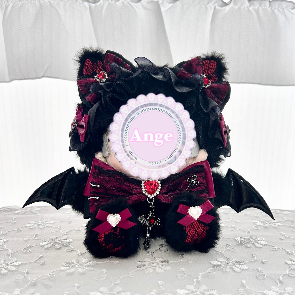 【Petit Antique Vampire】 ぬい服 着ぐるみ にじまるっと専用サイズ 11cm〜12cm ちびぐるみ いつぬい