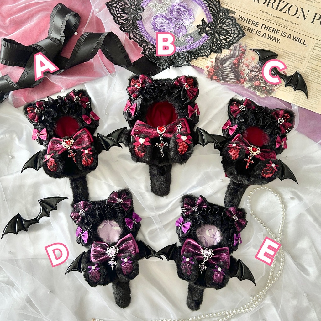 【Petit Antique Vampire】 ぬい服 着ぐるみ にじまるっと専用サイズ 11cm〜12cm ちびぐるみ いつぬい