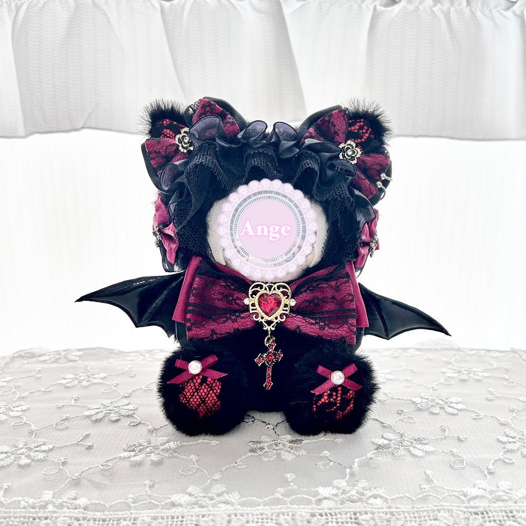 【Petit Antique Vampire】 ぬい服 着ぐるみ にじまるっと専用サイズ 11cm〜12cm ちびぐるみ いつぬい