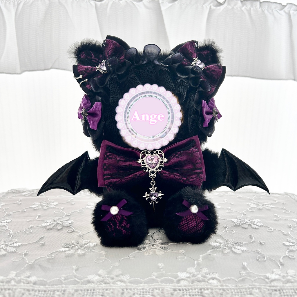 【Petit Antique Vampire】 ぬい服 着ぐるみ にじまるっと専用サイズ 11cm〜12cm ちびぐるみ いつぬい