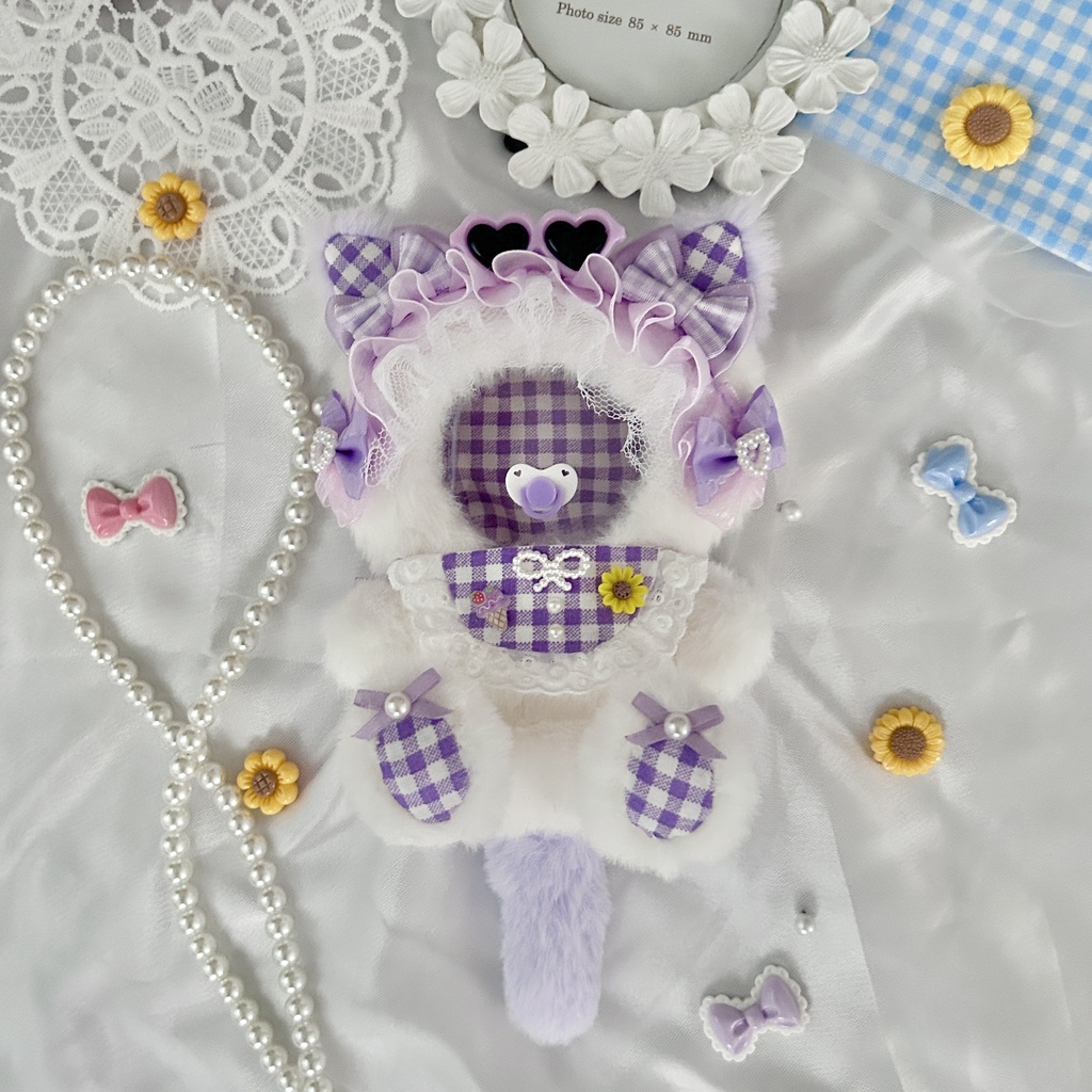 【Hello Summer Baby!・おしゃぶり付き🕶️🍼】ぬい服 着ぐるみ 11cm〜12cm いつぬい ちびぐるみ ポージングぬい