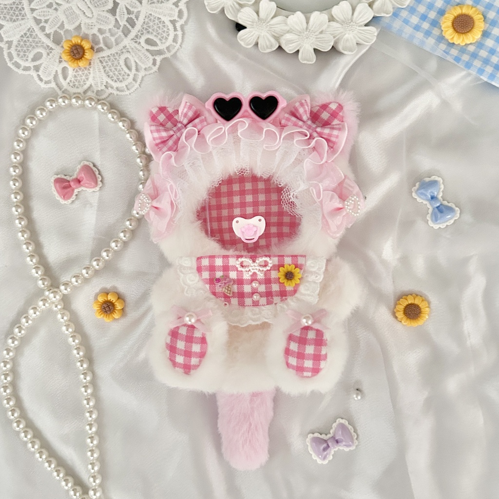 【Hello Summer Baby!・おしゃぶり付き🕶️🍼】ぬい服 着ぐるみ 11cm〜12cm いつぬい ちびぐるみ ポージングぬい