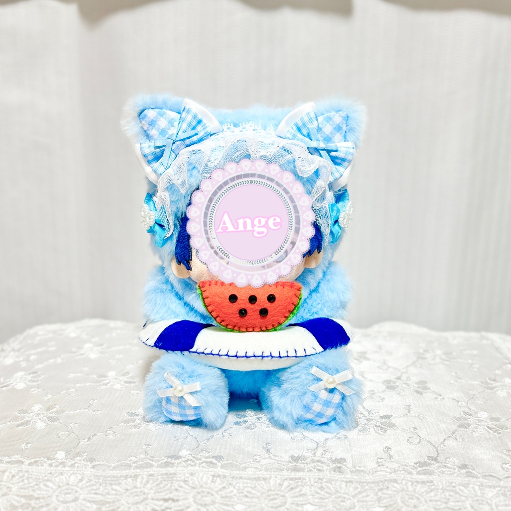 【Let's Enjoy Summer! Vol.1 🍉🛟】 ぬい服 着ぐるみ 11cm〜12cm いつぬい ちびぐるみ ポージングぬい