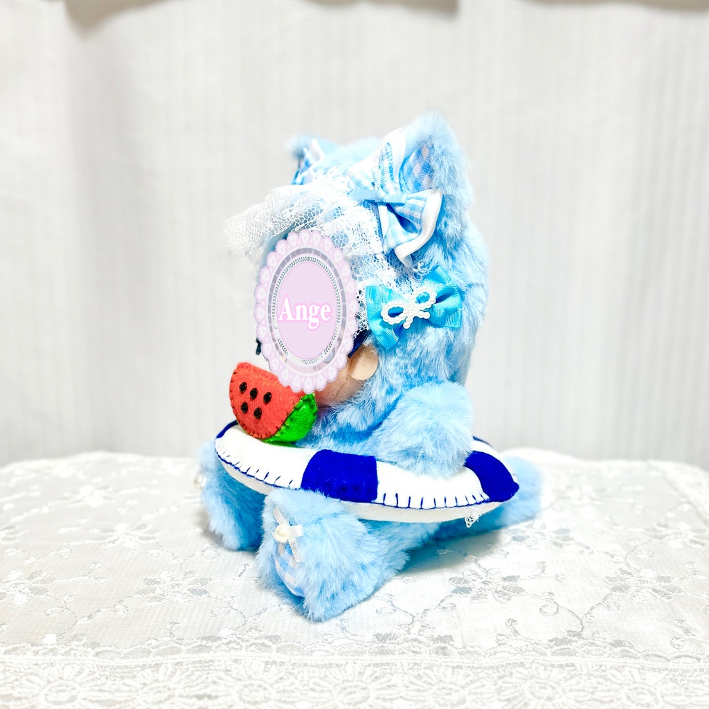 【Let's Enjoy Summer! Vol.1 🍉🛟】 ぬい服 着ぐるみ 11cm〜12cm いつぬい ちびぐるみ ポージングぬい