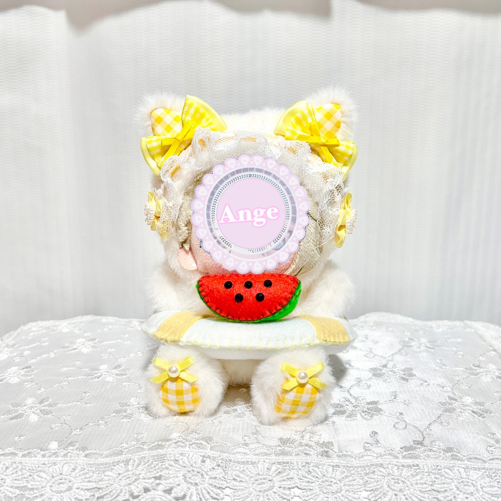 【Let's Enjoy Summer! Vol.1 🍉🛟】 ぬい服 着ぐるみ 11cm〜12cm いつぬい ちびぐるみ ポージングぬい