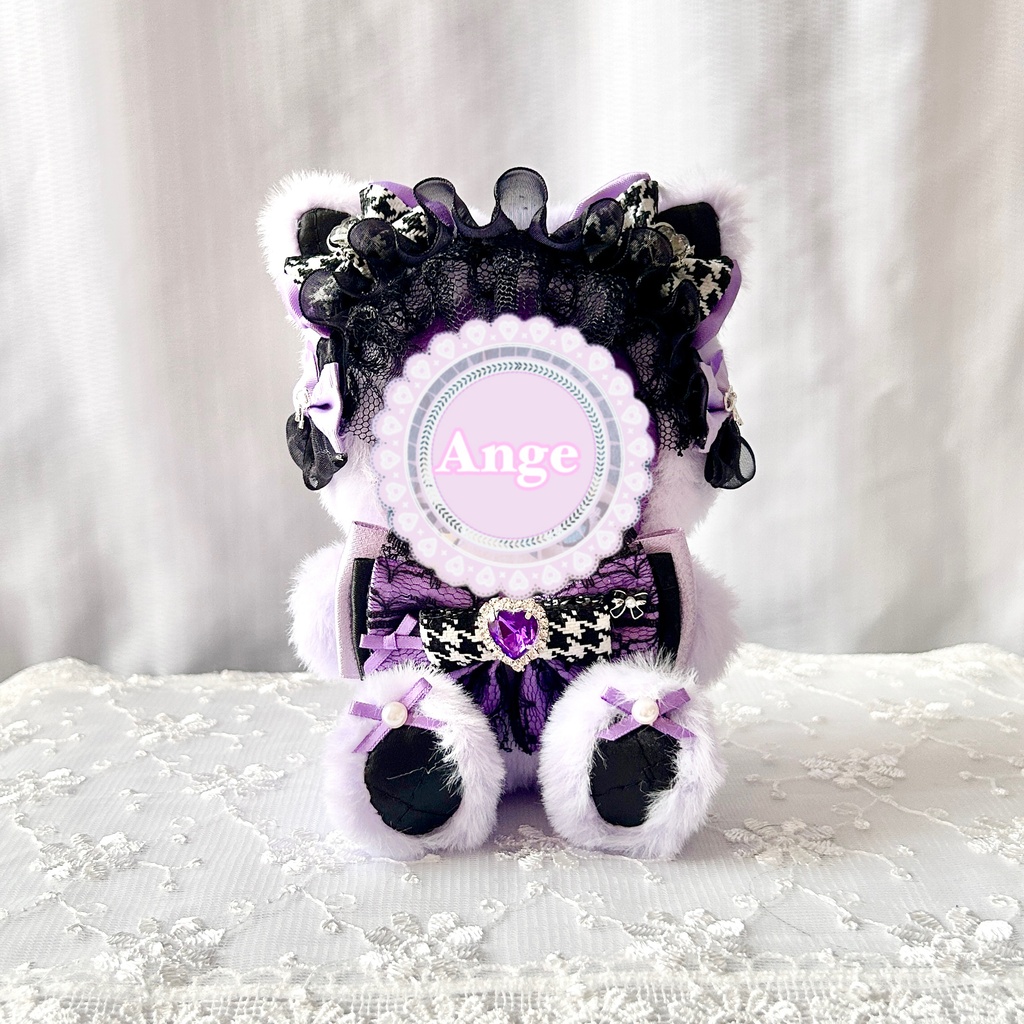 ãNoir & Violet Gothic Catðââ¬ããã¬ãæãçããã¿ã11cmã12cmããã€ã¬ããã¡ã³ããã¿