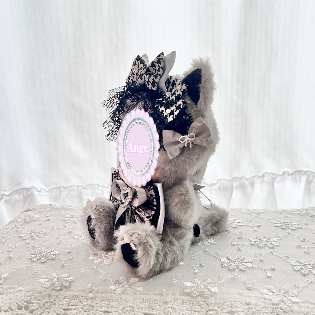 ãNoir & Violet Gothic Catðââ¬ããã¬ãæãçããã¿ã11cmã12cmããã€ã¬ããã¡ã³ããã¿