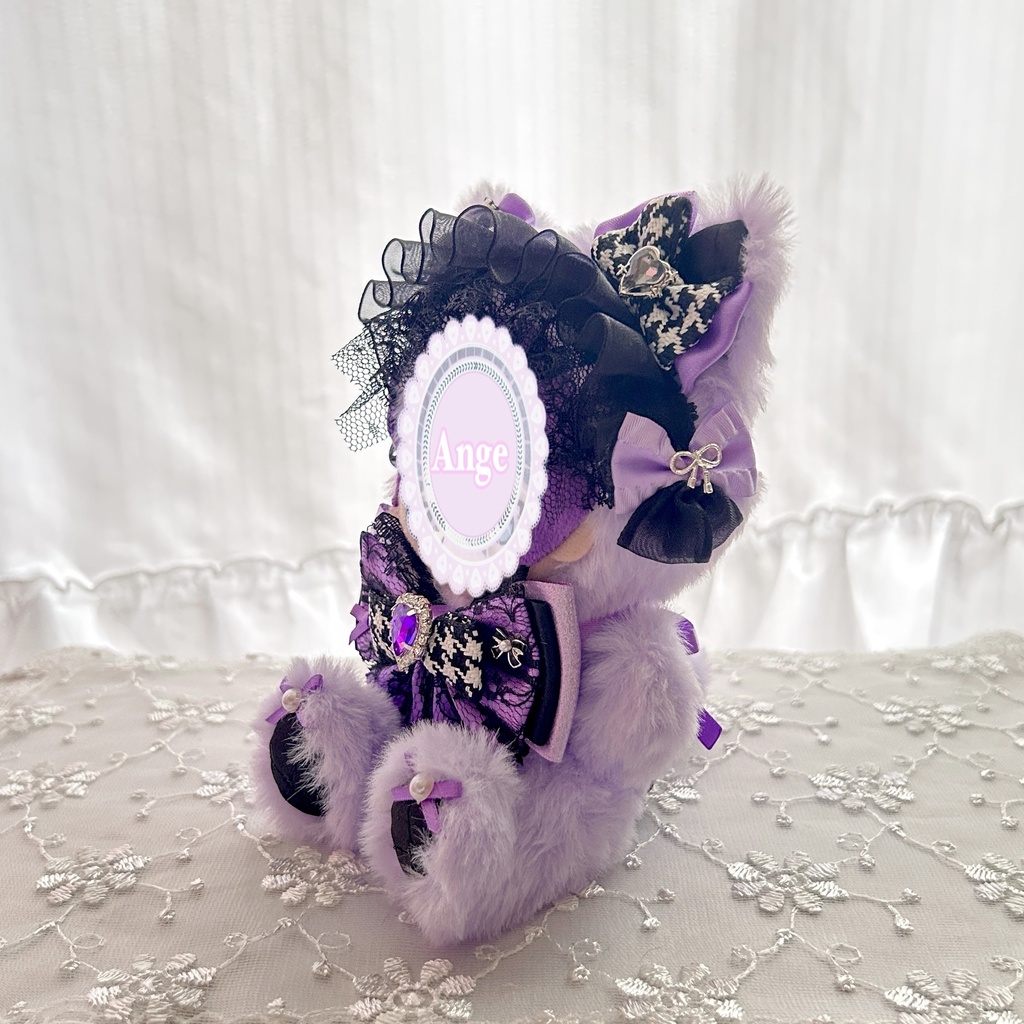 ãNoir & Violet Gothic Catðââ¬ããã¬ãæãçããã¿ã11cmã12cmããã€ã¬ããã¡ã³ããã¿