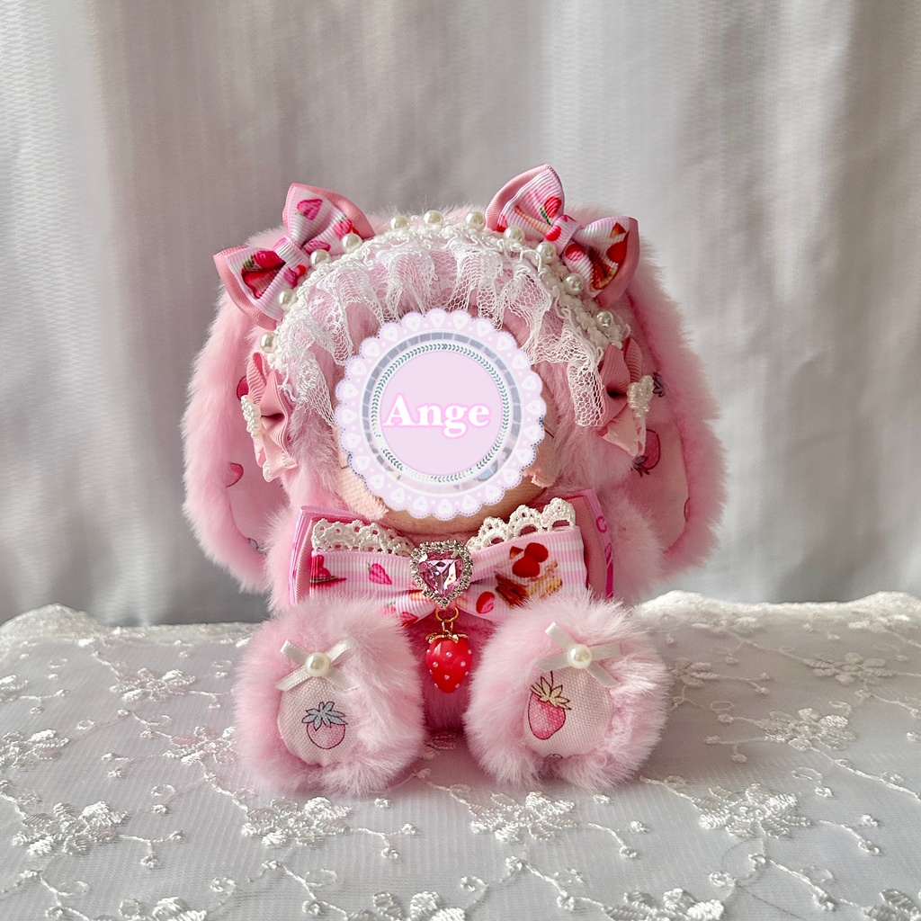 ãFluffy Berry Bunny & Catðãã¬ãæãçããã¿ 16cmã11cmã12cmãããããã