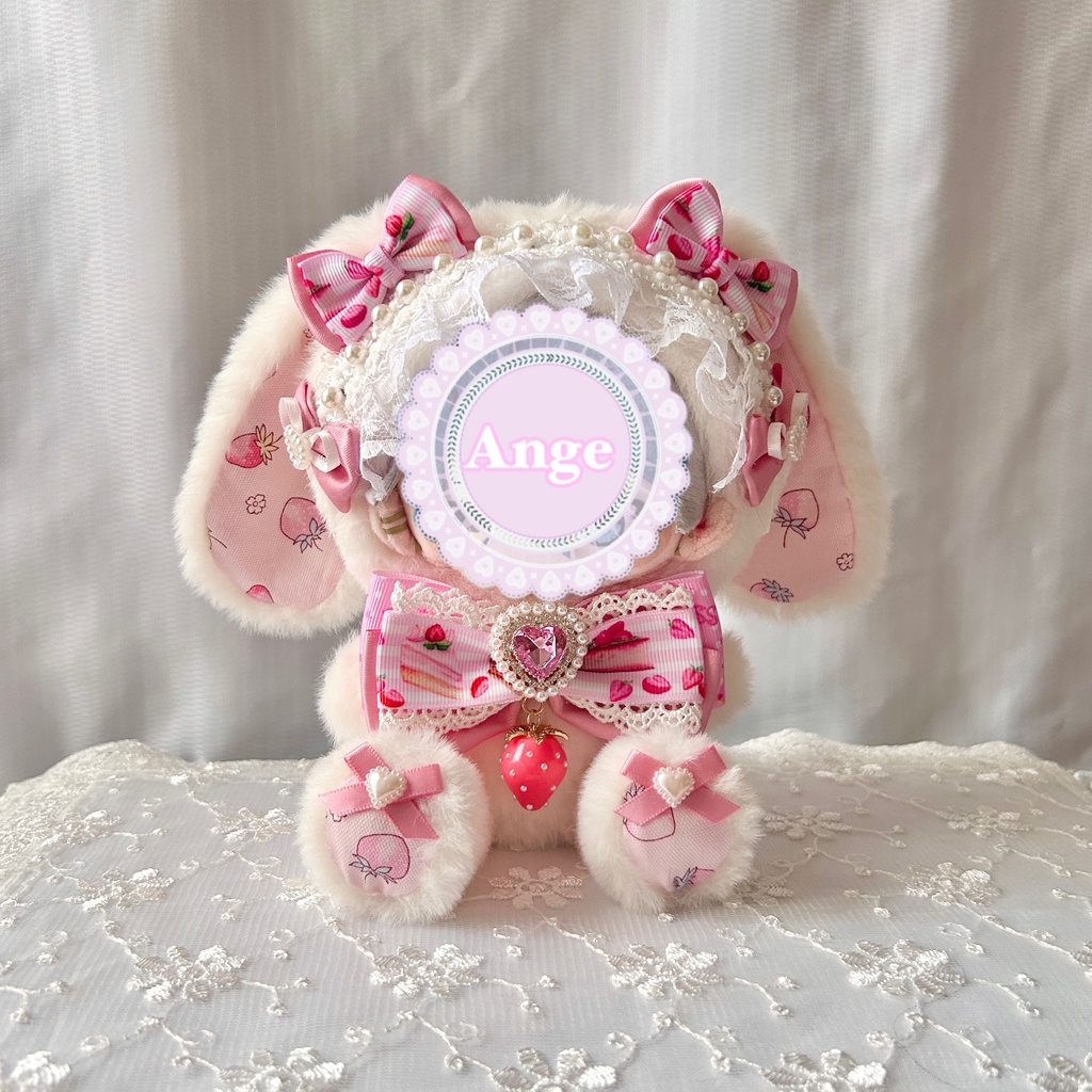 ãFluffy Berry Bunny & Catðãã¬ãæãçããã¿ 16cmã11cmã12cmãããããã