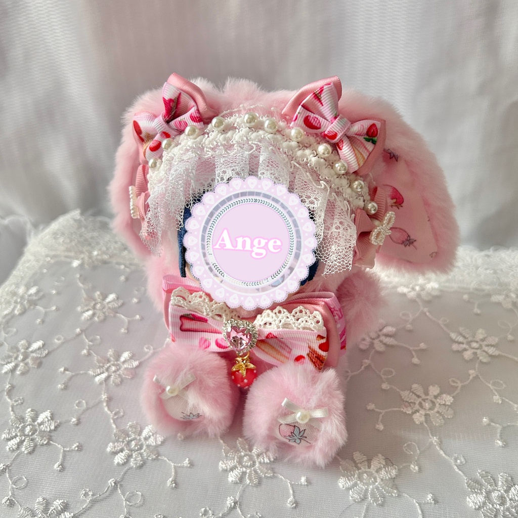 ãFluffy Berry Bunny & Catðãã¬ãæãçããã¿ 16cmã11cmã12cmãããããã