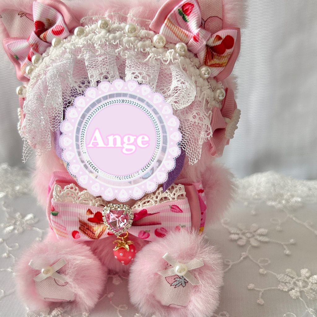 ãFluffy Berry Bunny & Catðãã¬ãæãçããã¿ 16cmã11cmã12cmãããããã