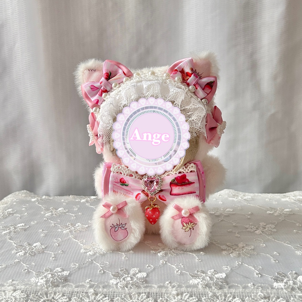 ãFluffy Berry Bunny & Catðãã¬ãæãçããã¿ 16cmã11cmã12cmãããããã