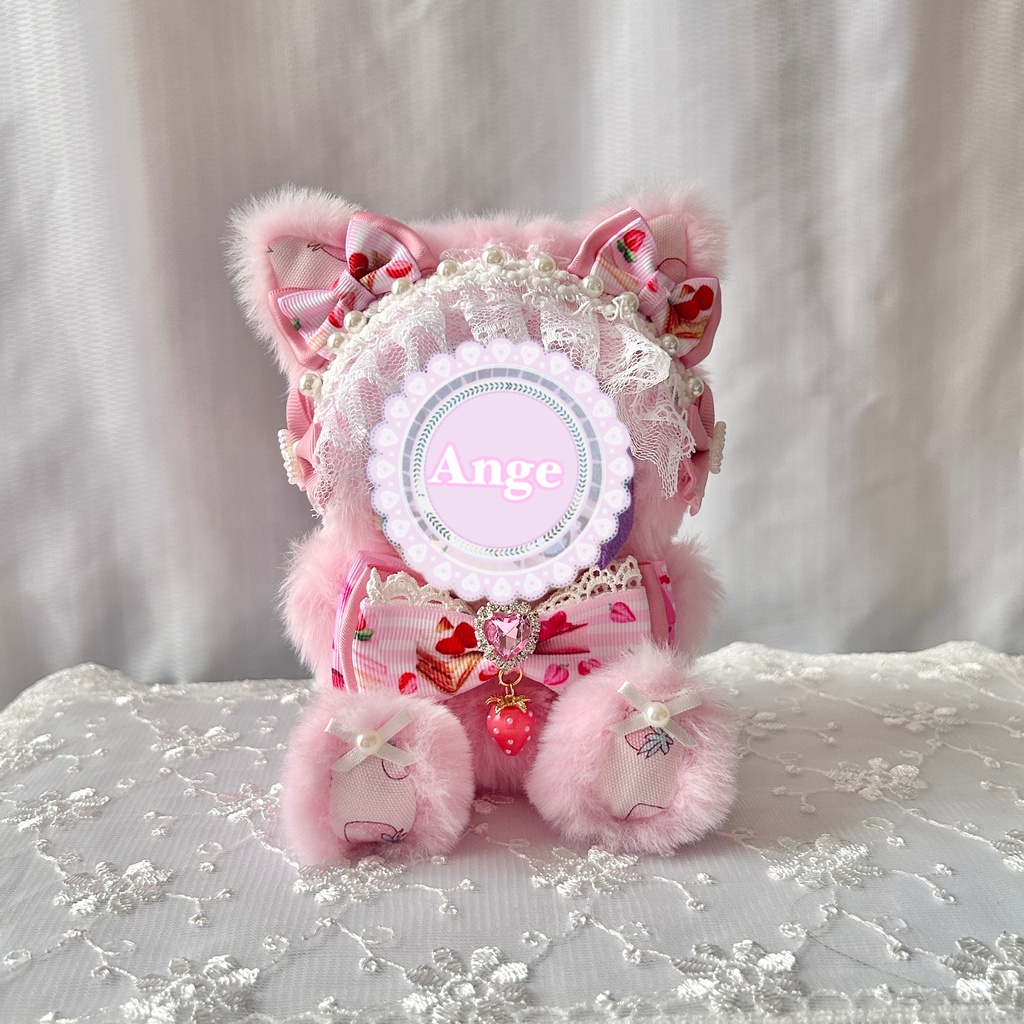 ãFluffy Berry Bunny & Catðãã¬ãæãçããã¿ 16cmã11cmã12cmãããããã