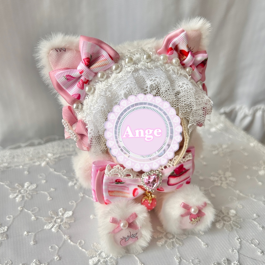 ãFluffy Berry Bunny & Catðãã¬ãæãçããã¿ 16cmã11cmã12cmãããããã