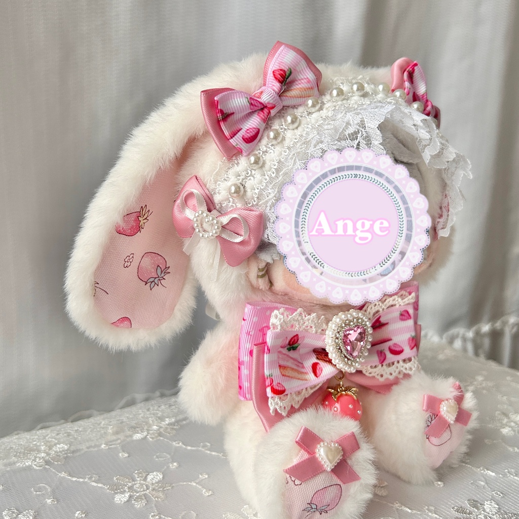 ãFluffy Berry Bunny & Catðãã¬ãæãçããã¿ 16cmã11cmã12cmãããããã