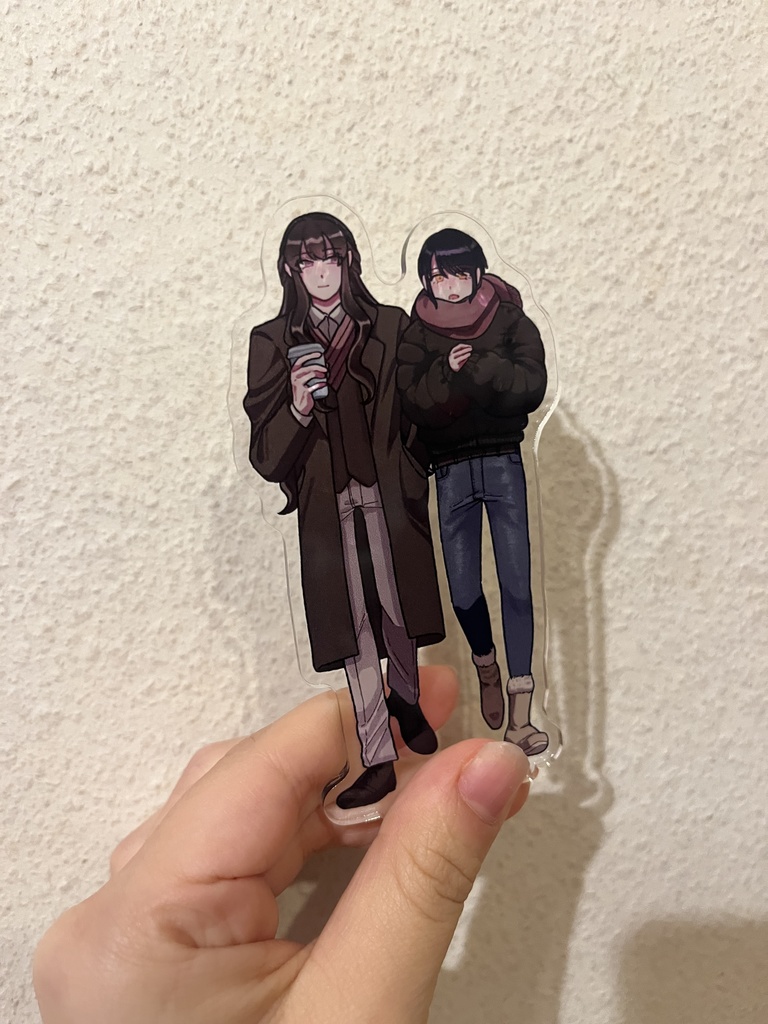 絢主従おでかけアクスタ冬