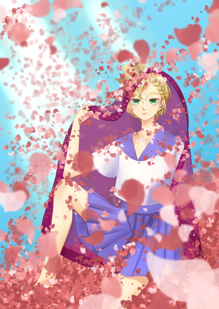 beautiful roseアクリルブロック