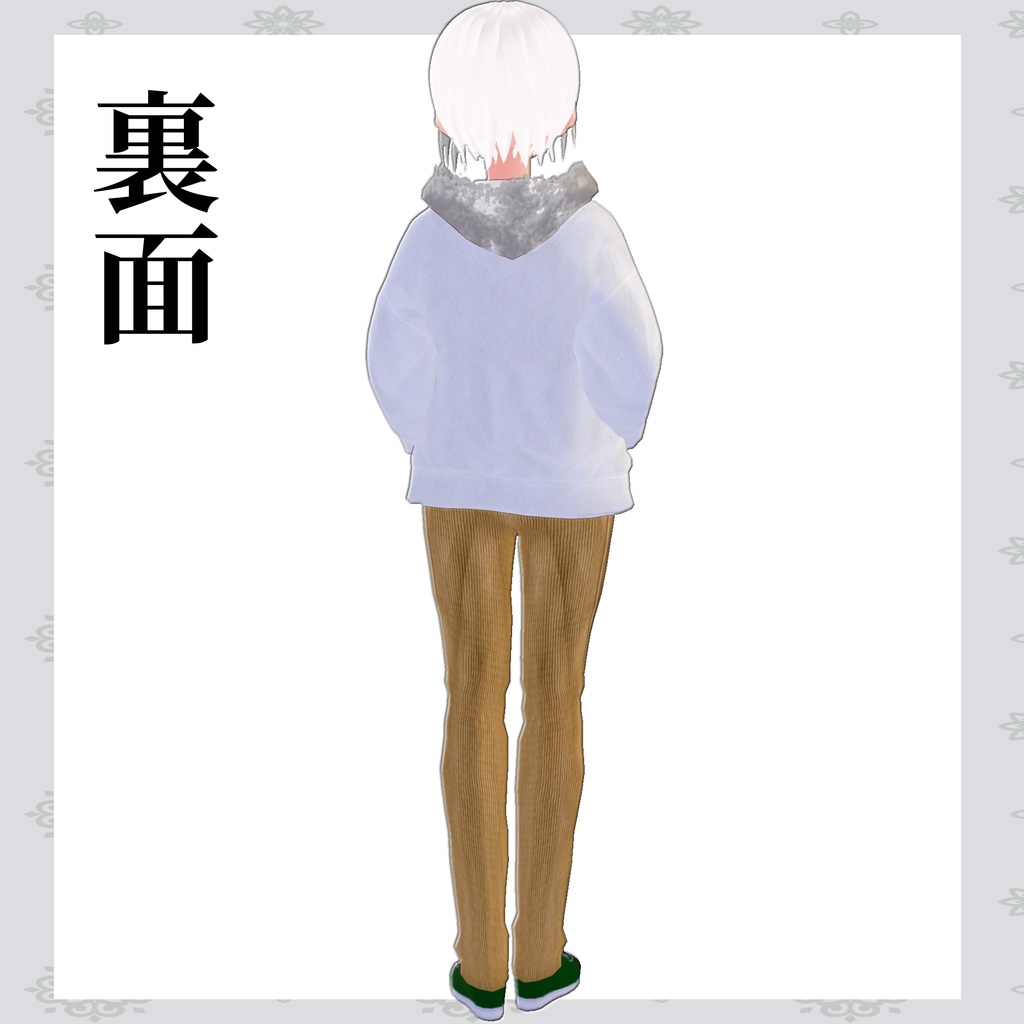 【サンプルあり】しらはなダッフルコート