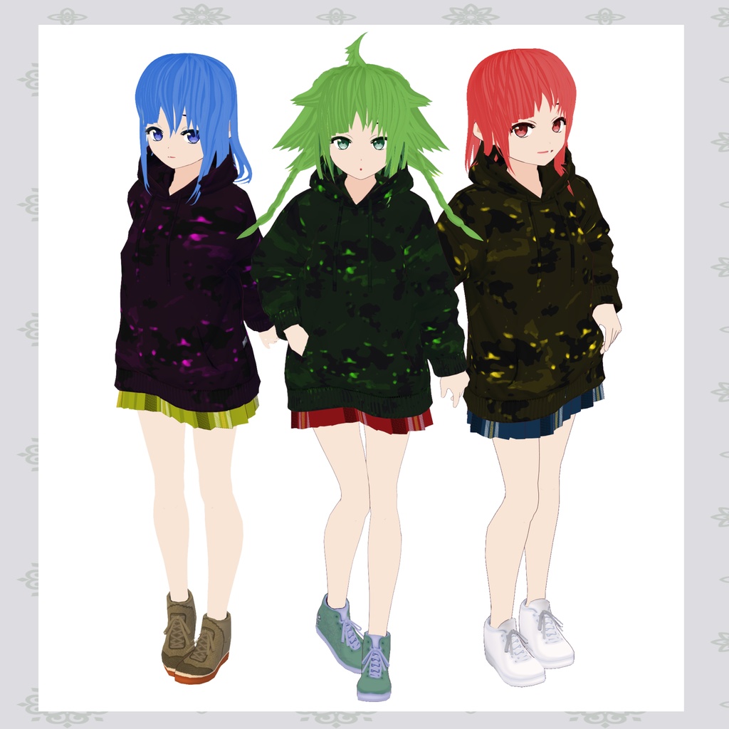 【無料あり】マーボー迷彩パーカー(3色入り)【麻婆豆腐なら無料】