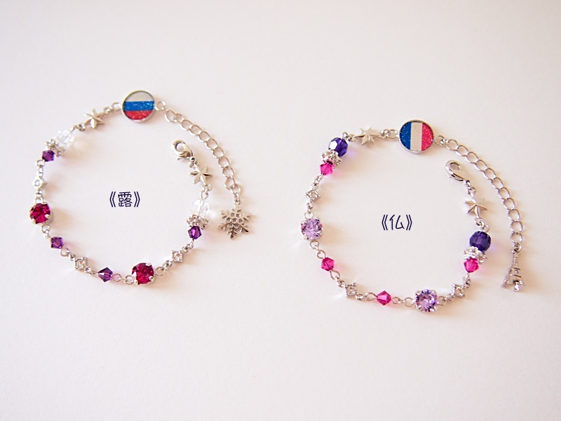 【全8種】ヘタリア ブレスレット2