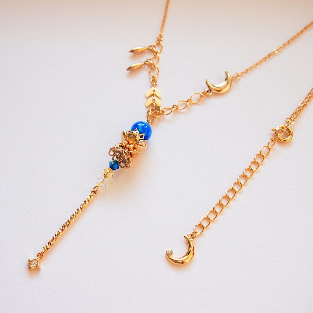 三日月宗近 ロングネックレス