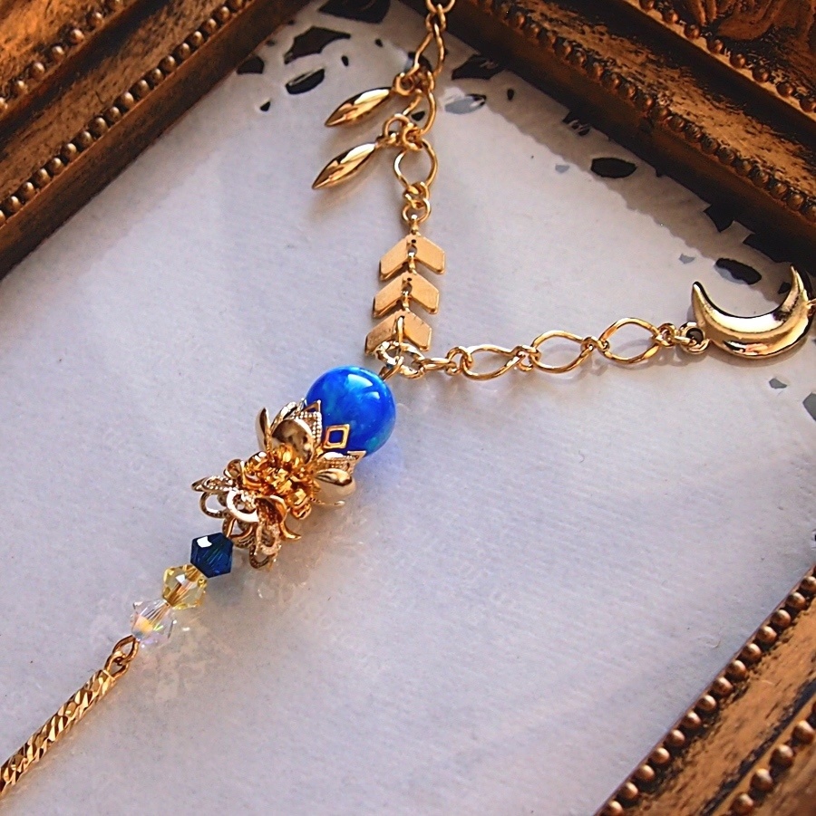 三日月宗近 ロングネックレス