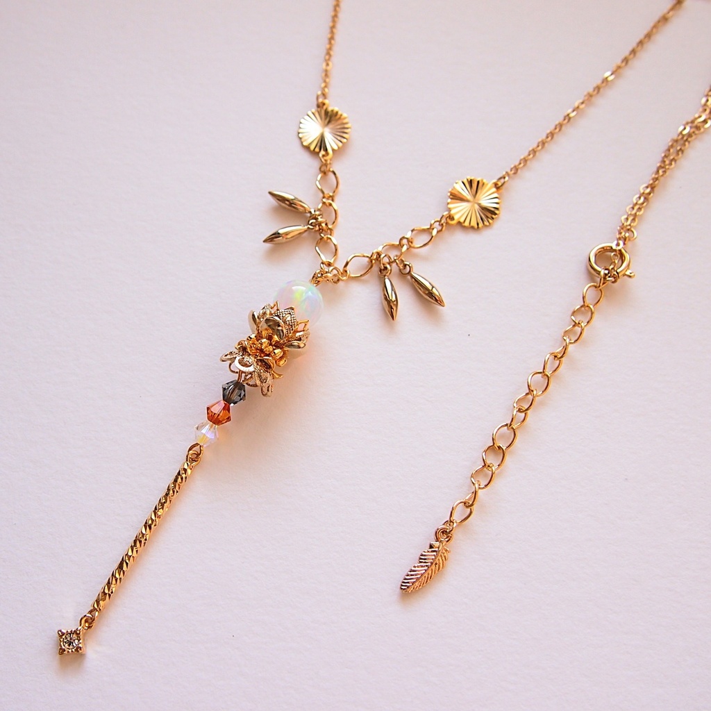 鶴丸国永 ロングネックレス