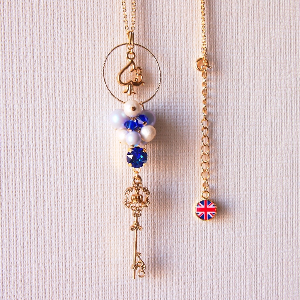 ヘタリアトランプ Qイメージネックレス