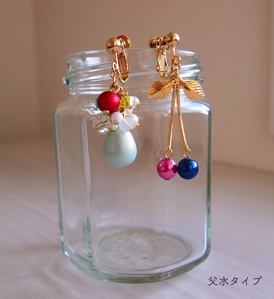 ゲ謎 クリームソーダ イヤリング