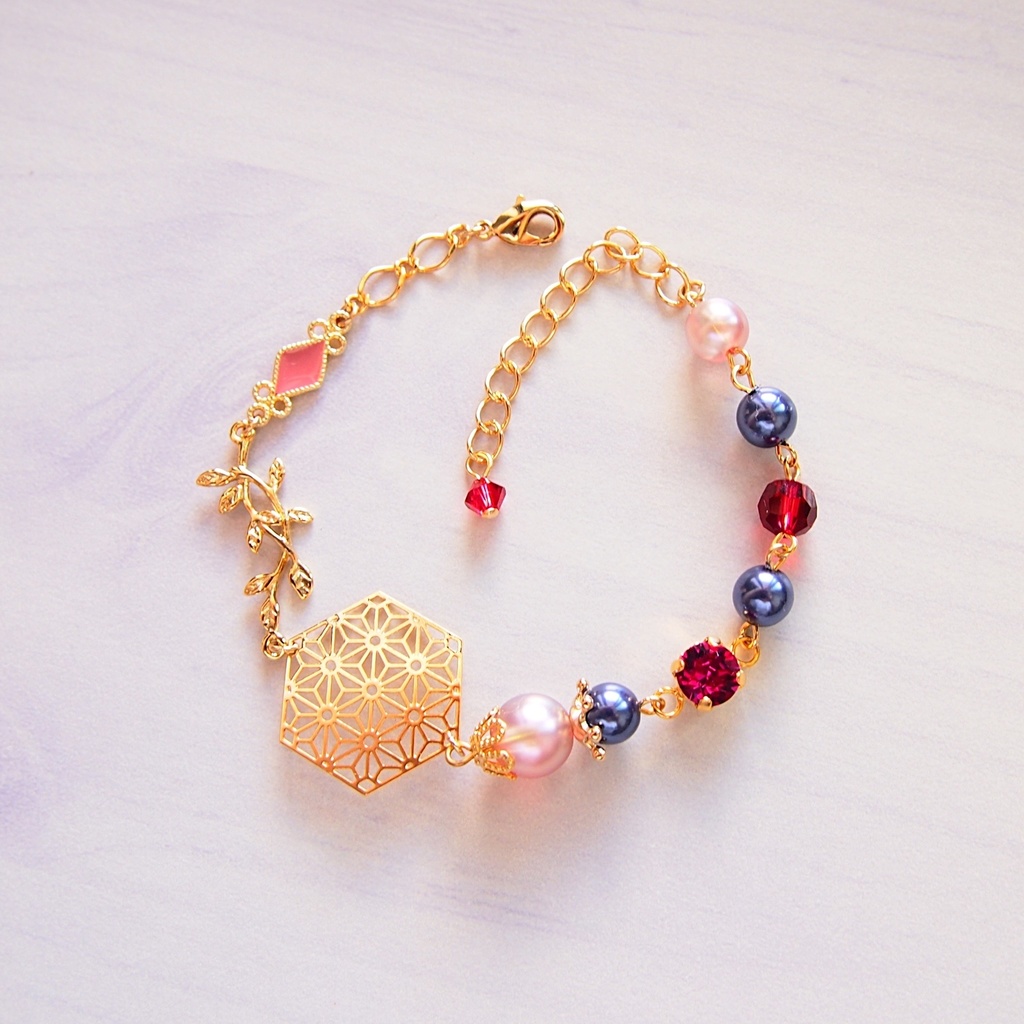 鬼禰󠄀豆子 ブレスレット