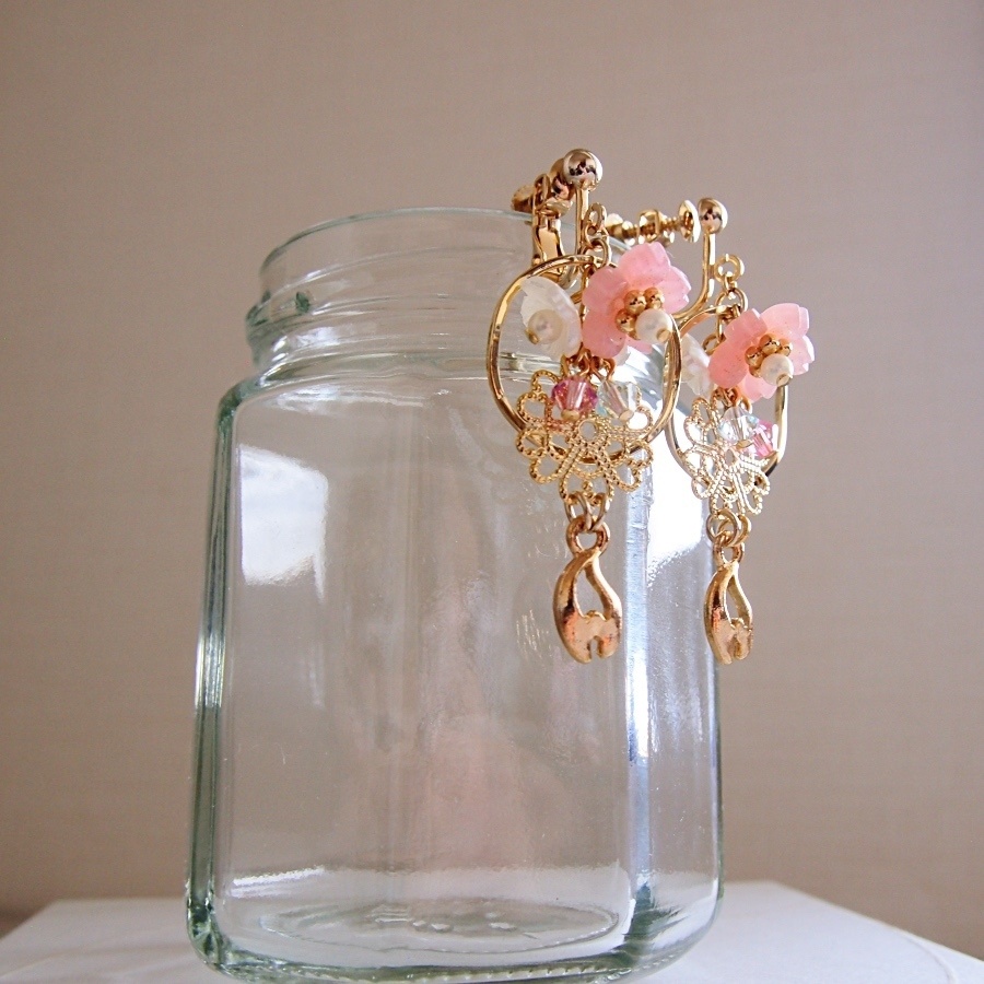 追憶父水 イヤリング