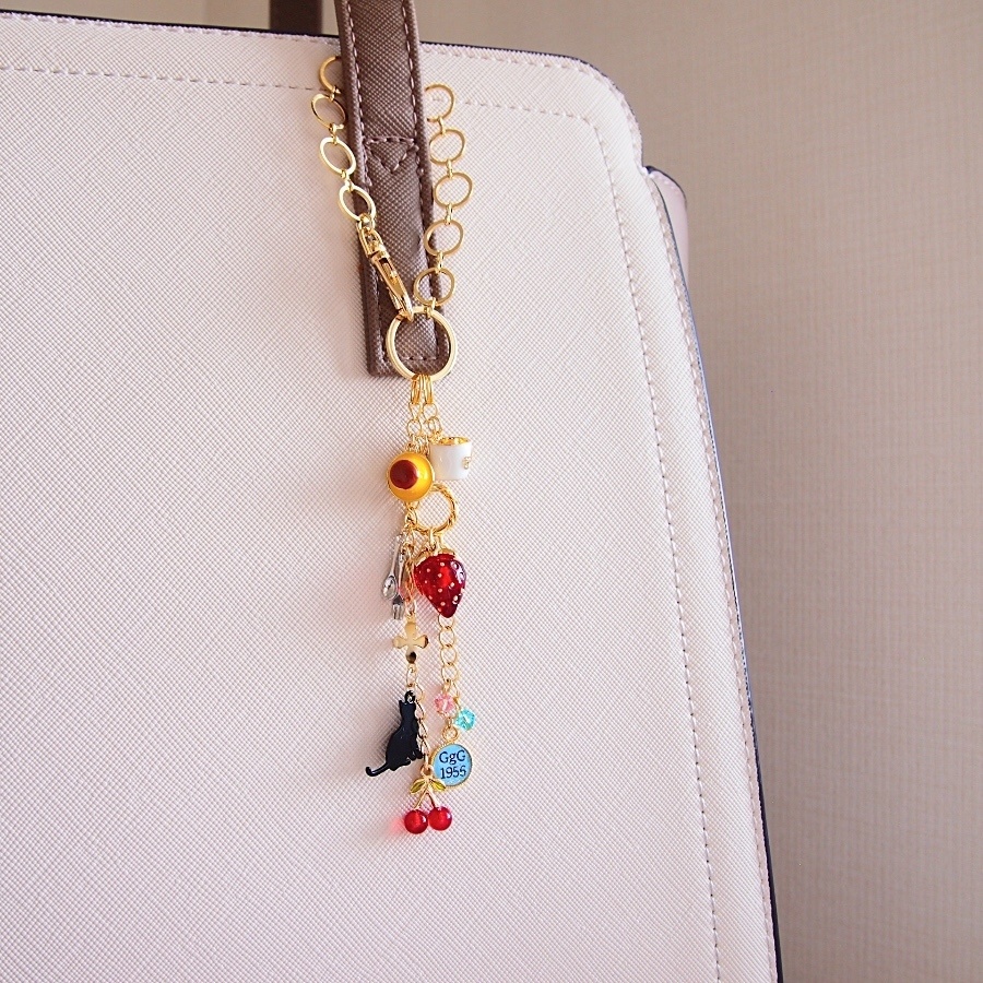 喫茶父たち バッグチャーム