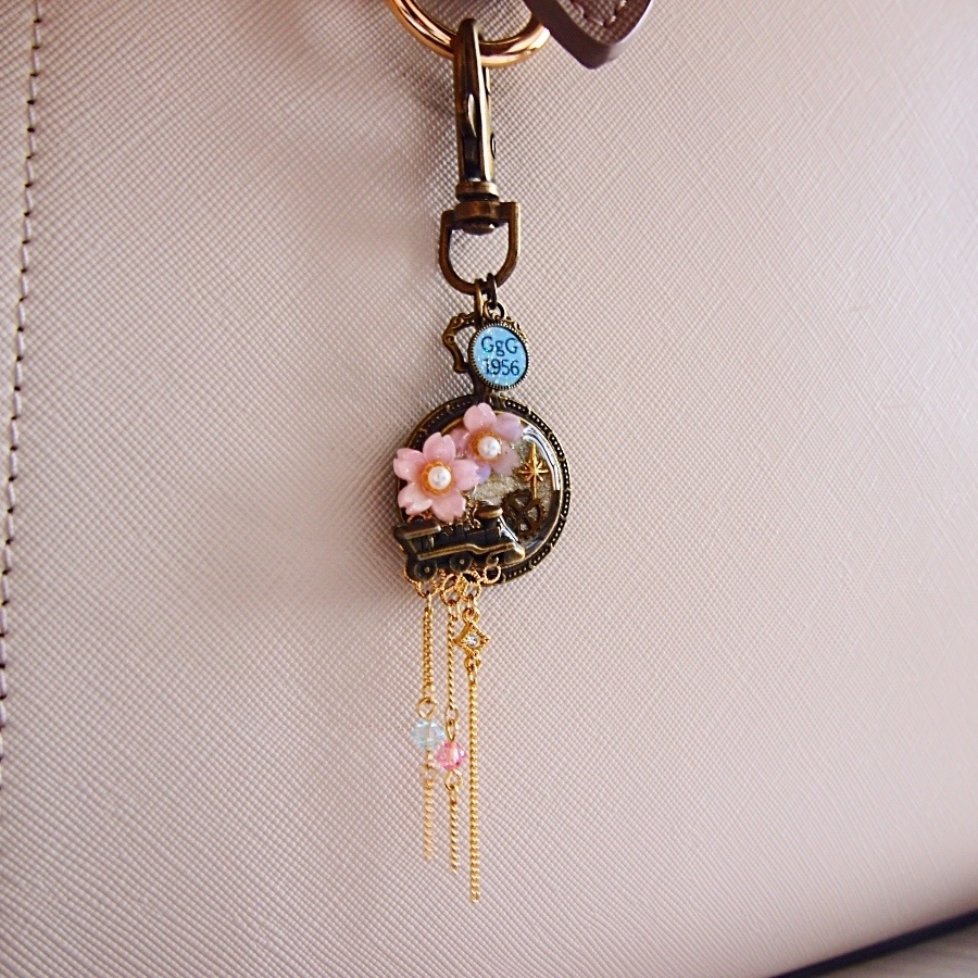 追憶父水 バッグチャーム