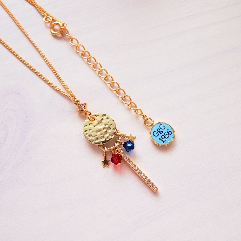 月夜の二人 ネックレス