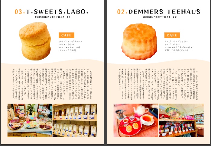 スコーン食べ比べ本1