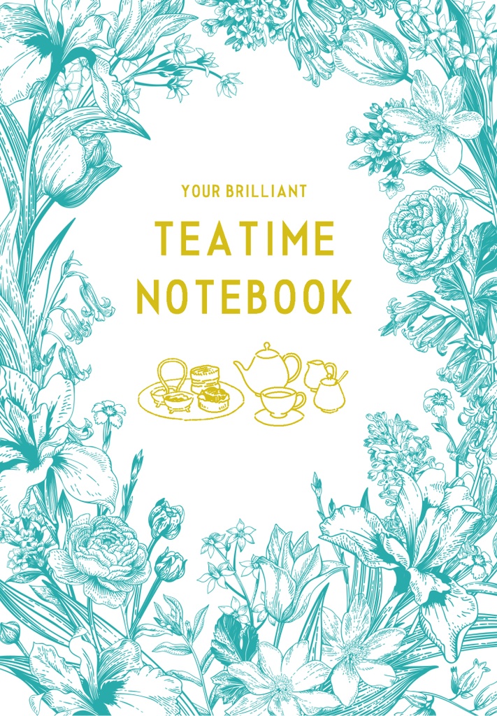 紅茶手帳としおりとシール